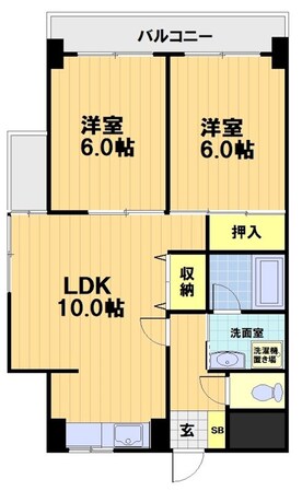 ハミング西浦の物件間取画像